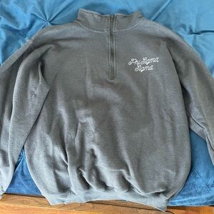 Phi Sigma Sigma Gray Quarter Zip